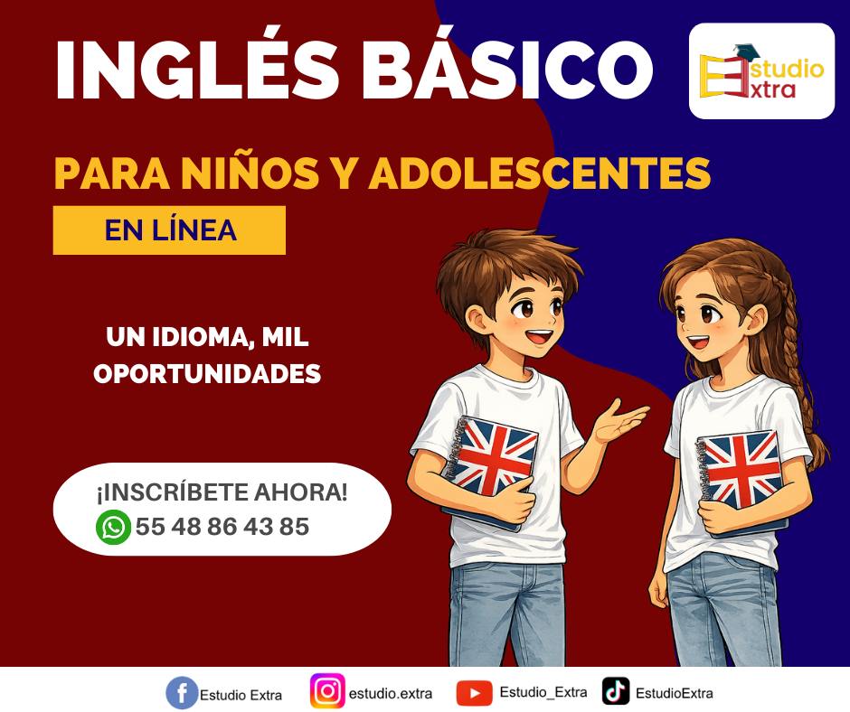 Inglés básico para niños y adolescentes