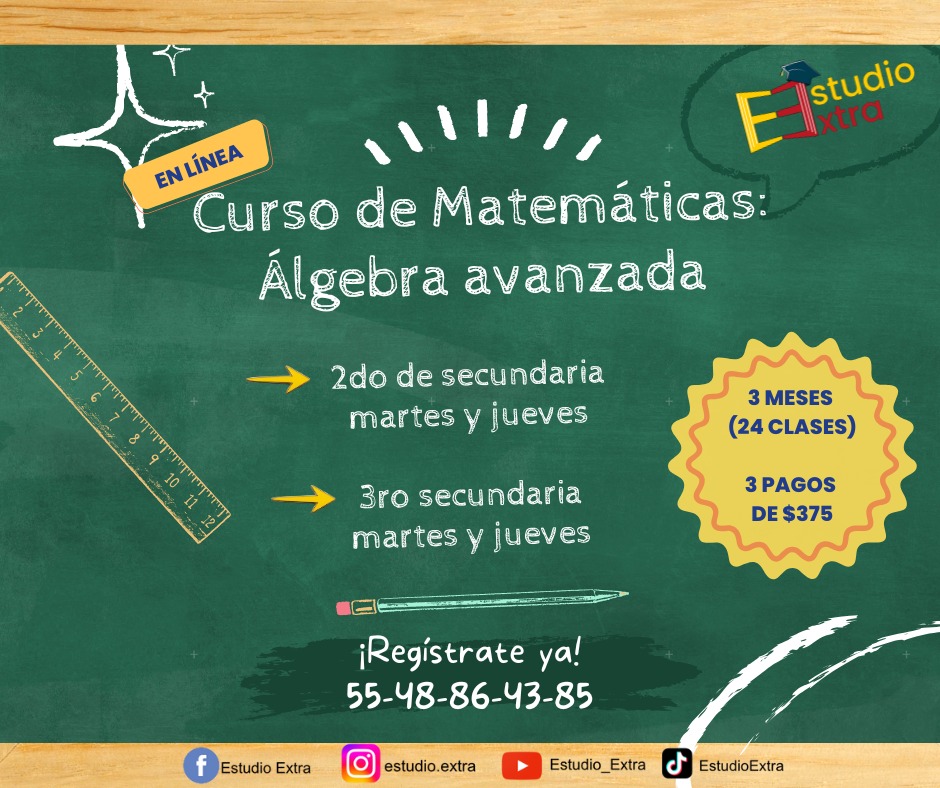 Álgebra avanzada (Secundaria)